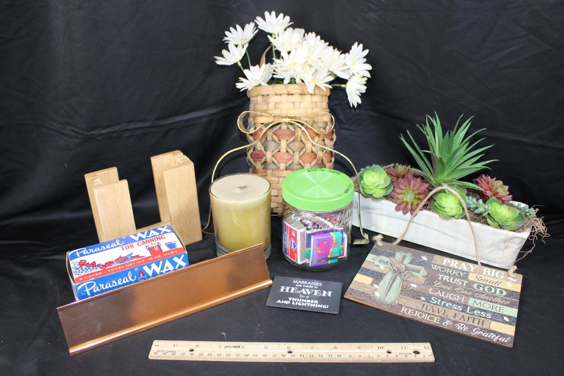 Home Decor, Matches, And Candle