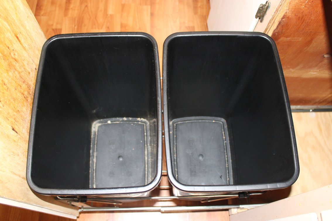 Two Trash Cans