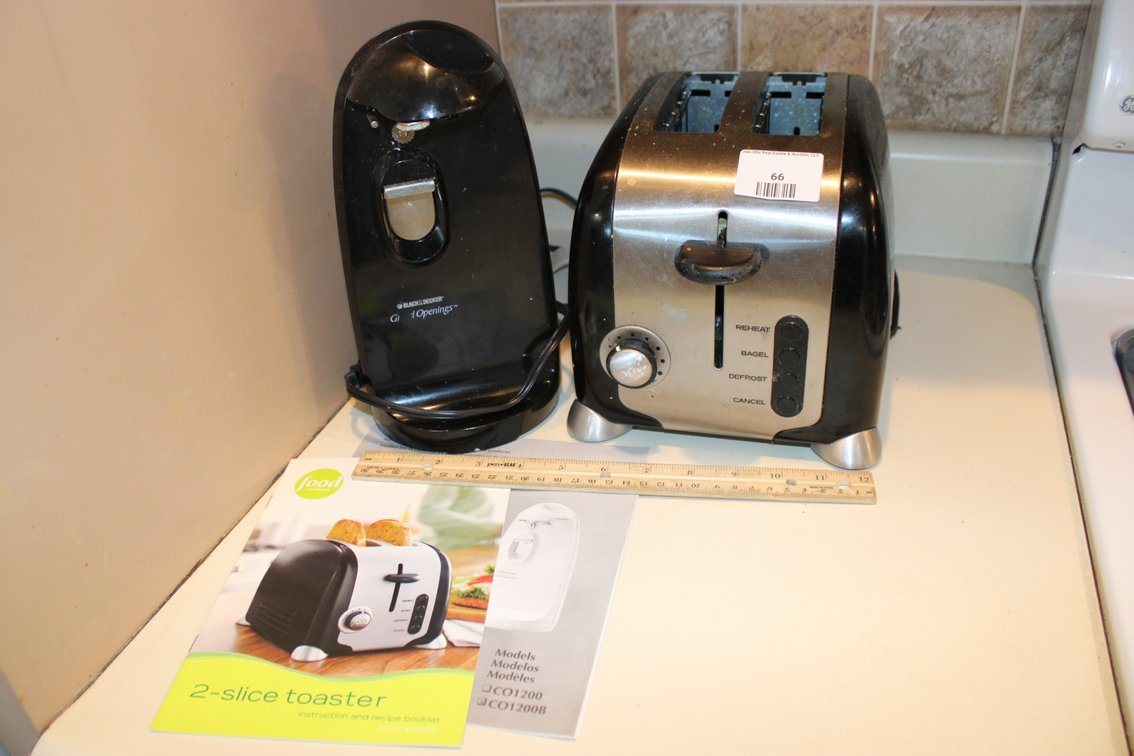 Toaster And Can Opener