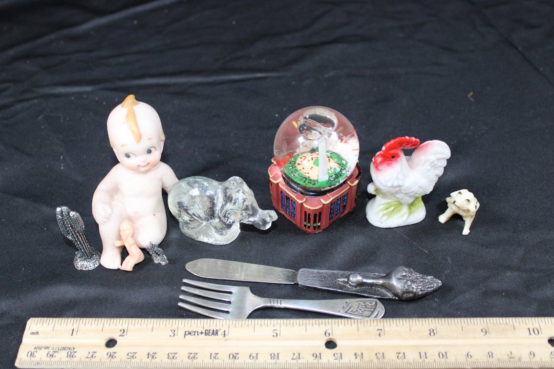 2.5 Inch Cupid Doll And Other Miniatures