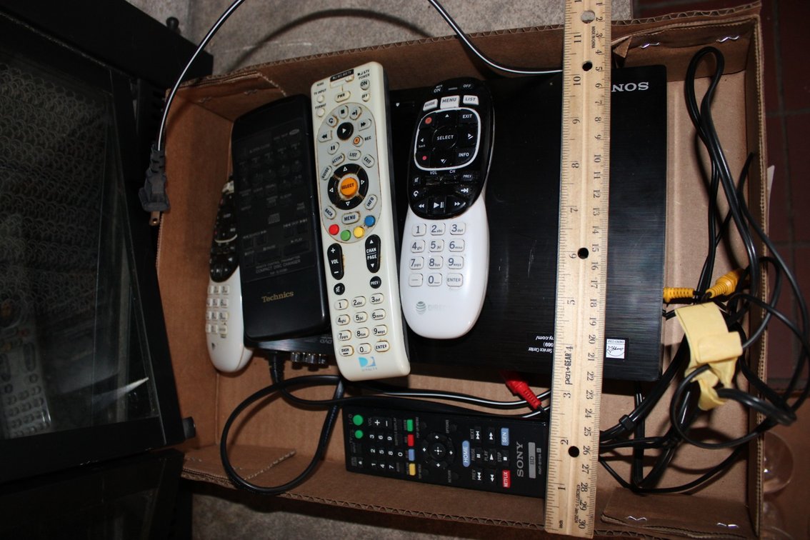 Sony Blu-Ray Player With Remote And Other Remotes