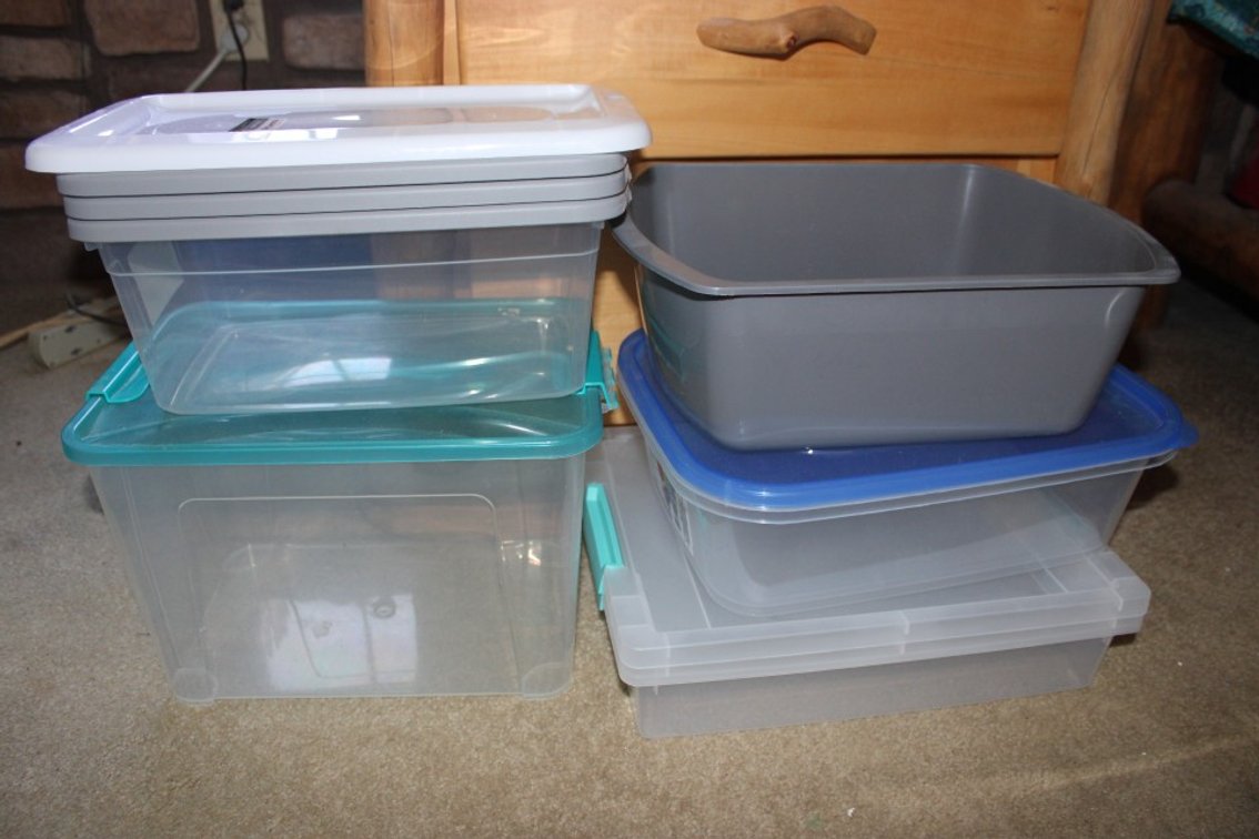 Plastic Storage Bins