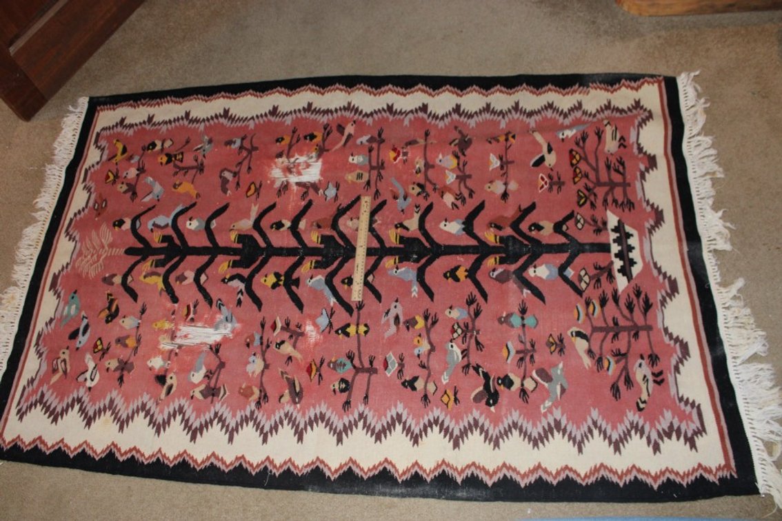 Woven Rug, Measures 48 x 72