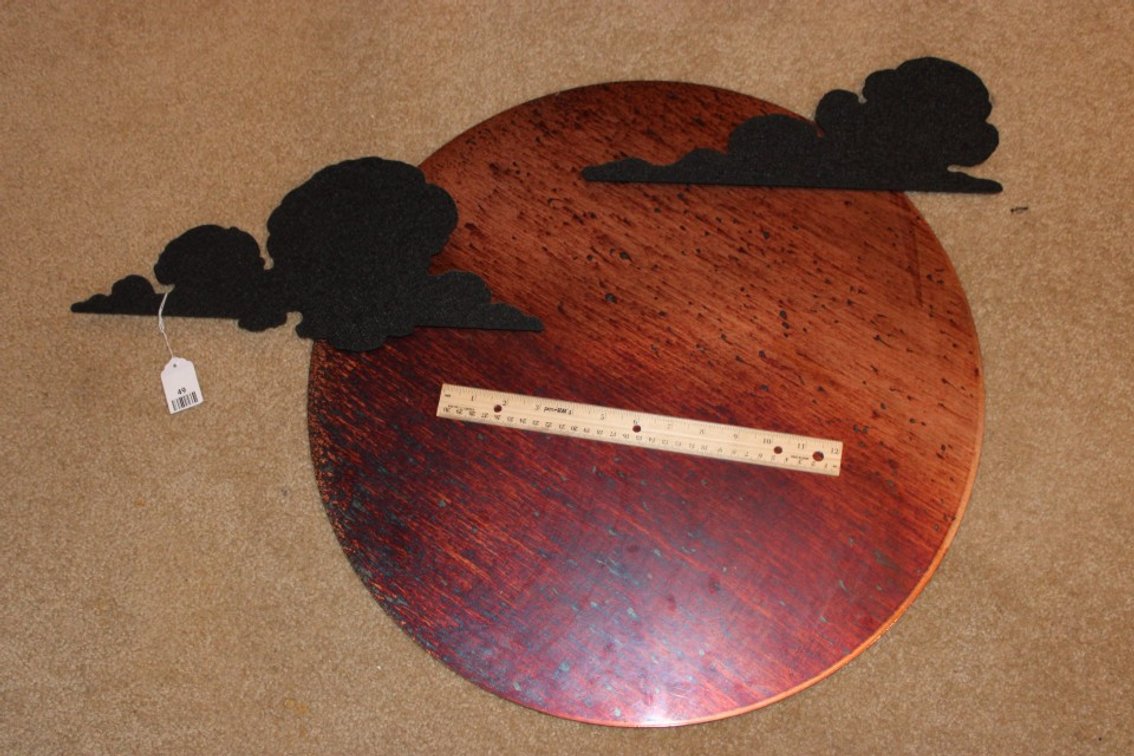 30 Inch Metal Wall Art.