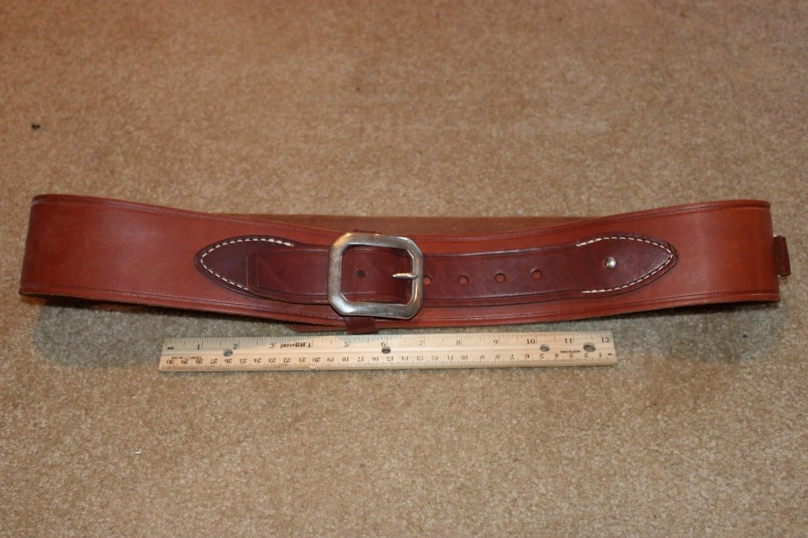 Leather Ammunition Belt.
