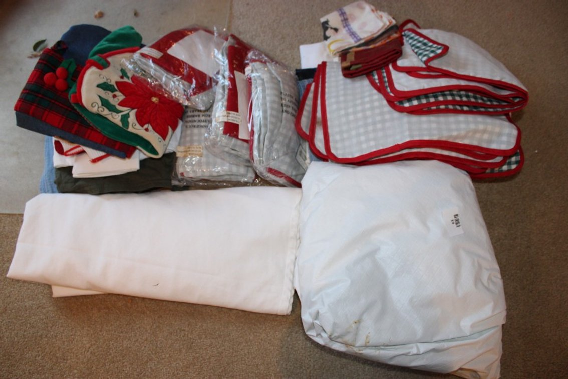 Placemats, Sheets, Handkerchiefs, And More.