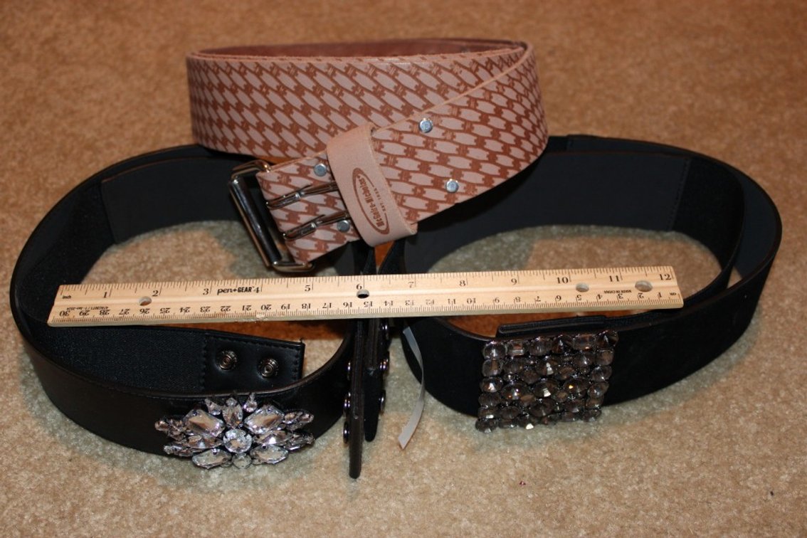 Belts.