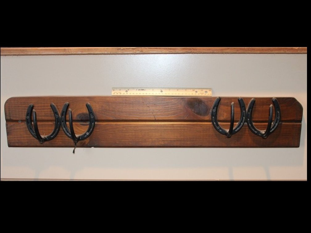 Folk Gun Rack, 37 Inches Wide