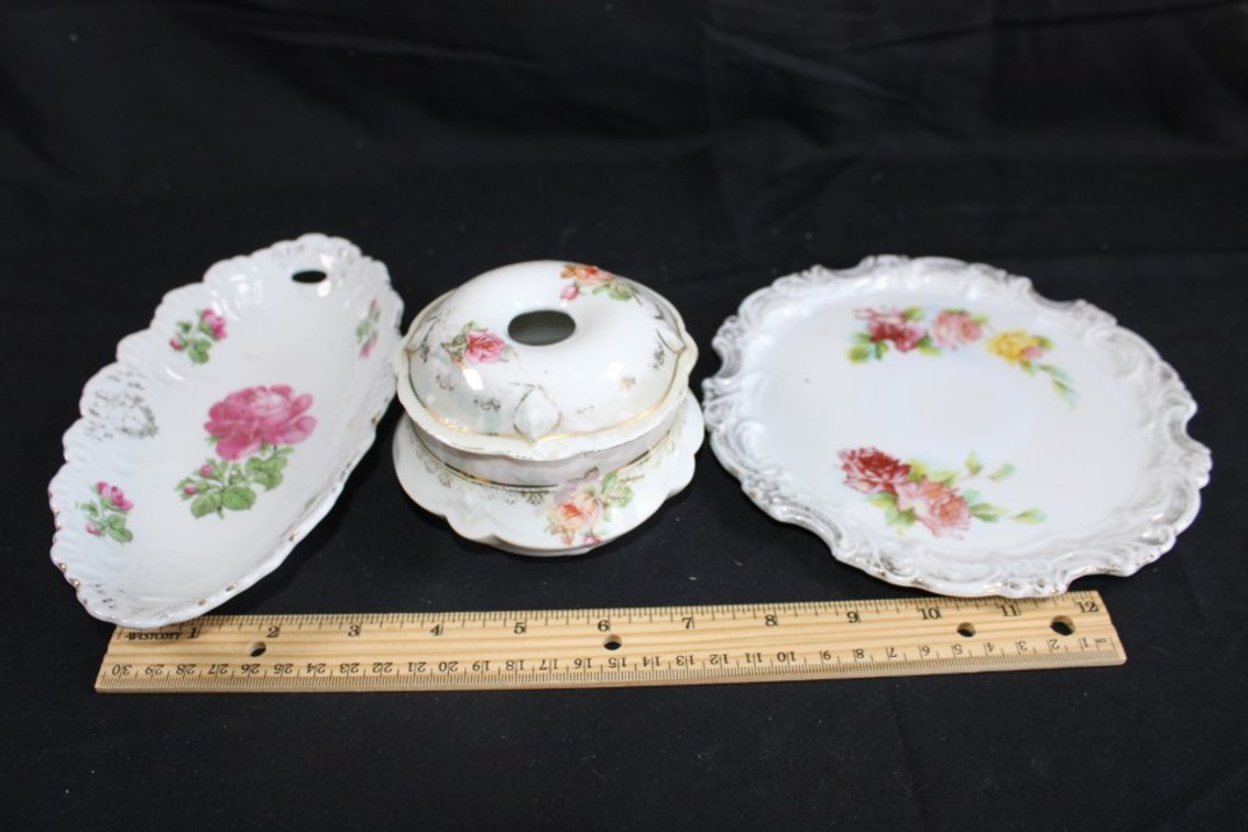 Oval Tray Germany, Sachet Dish Germany, And Round