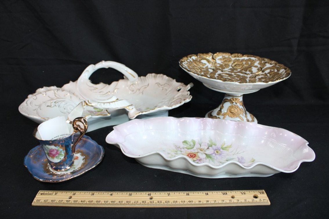 Handled Oval Dish Made In Germany, Ct No. 10072, O