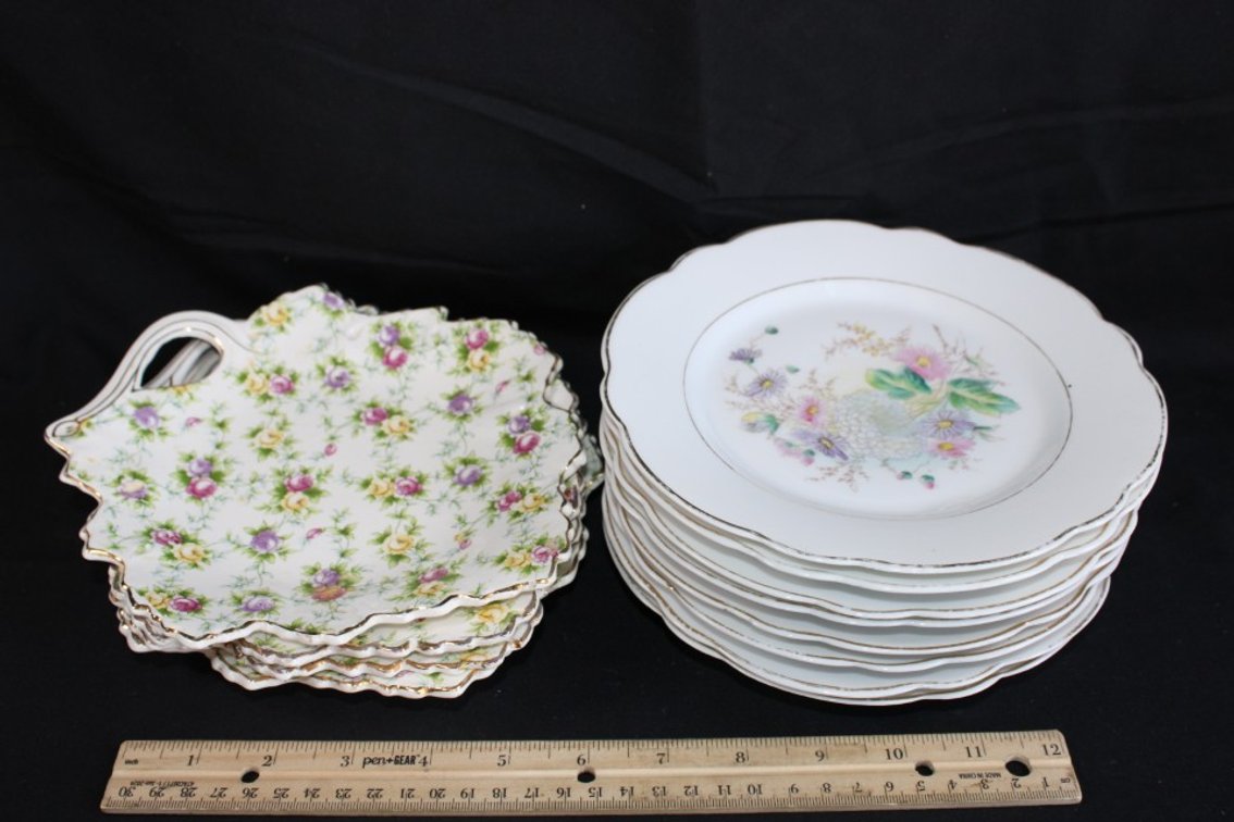 Four Snack Dishes Made In Japan, Rg No. 65288 And