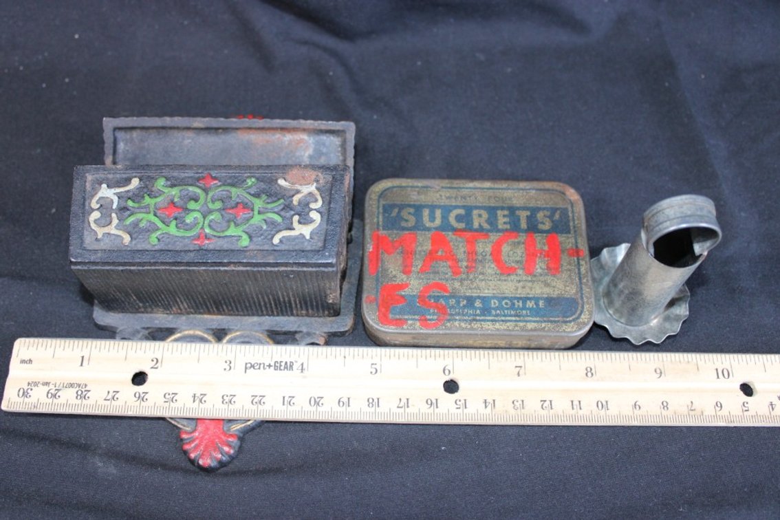 Match Safe And Pie Chimney