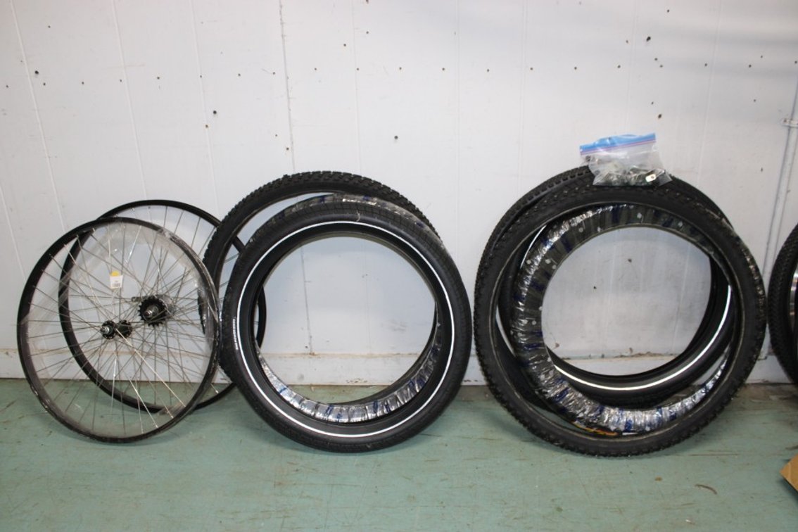 Bicycle Wheels And Tires.