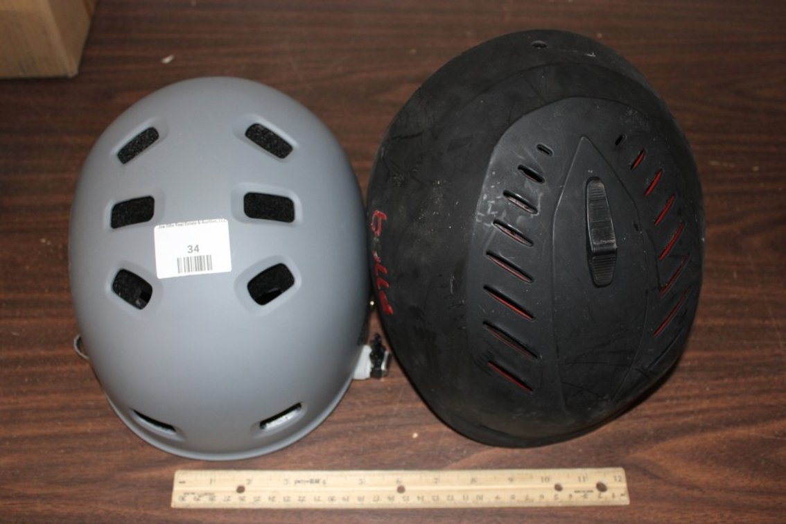 A Bolle And An Outdoor Master, Bicycle Helmet.