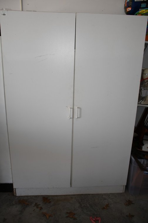 Partical Wood Cabinet - Measures 48 x 21 x 70.5