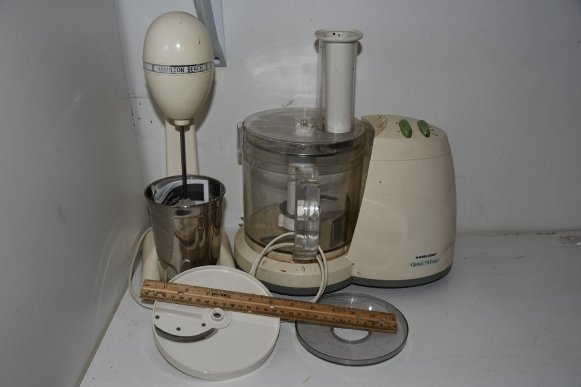 Hamilton Beach Drink Master and a Food Processor