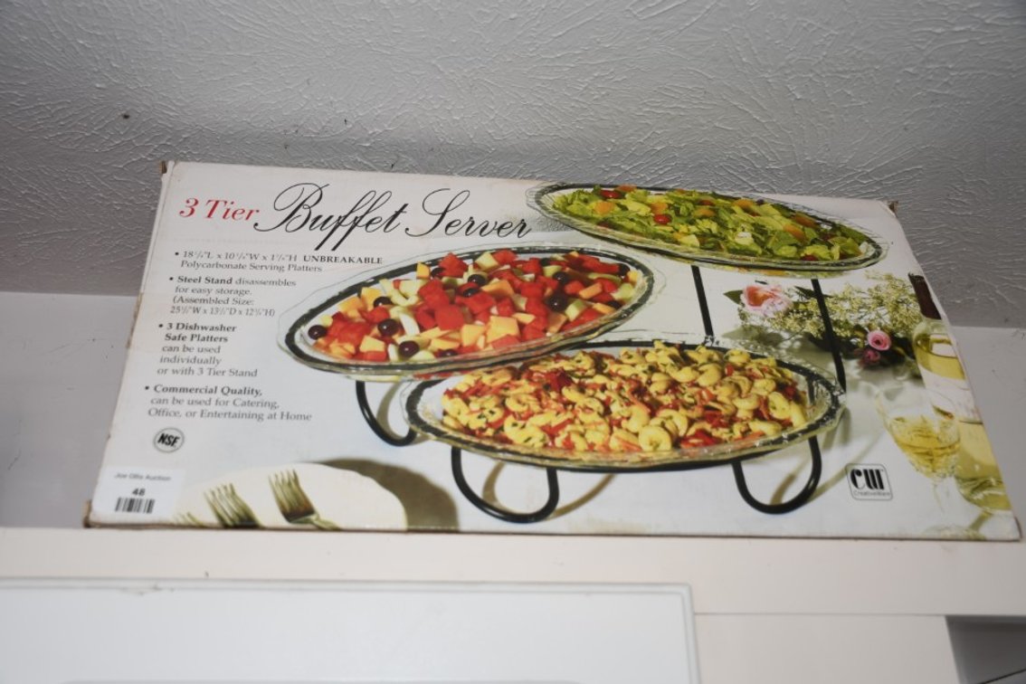 3 Tier Buffet Server