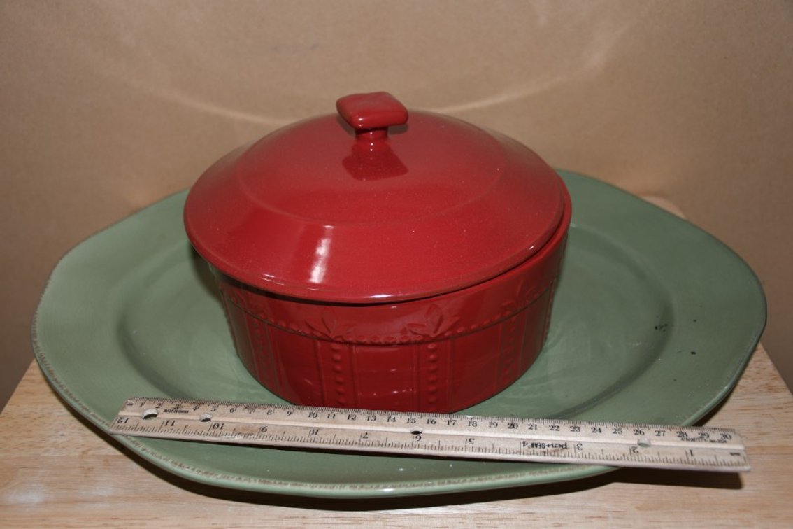Casserole Dish and Platter