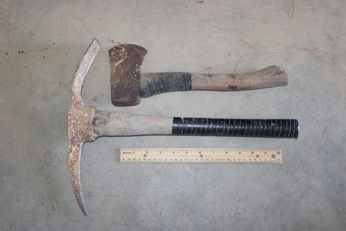 Garden Pick and Hatchet