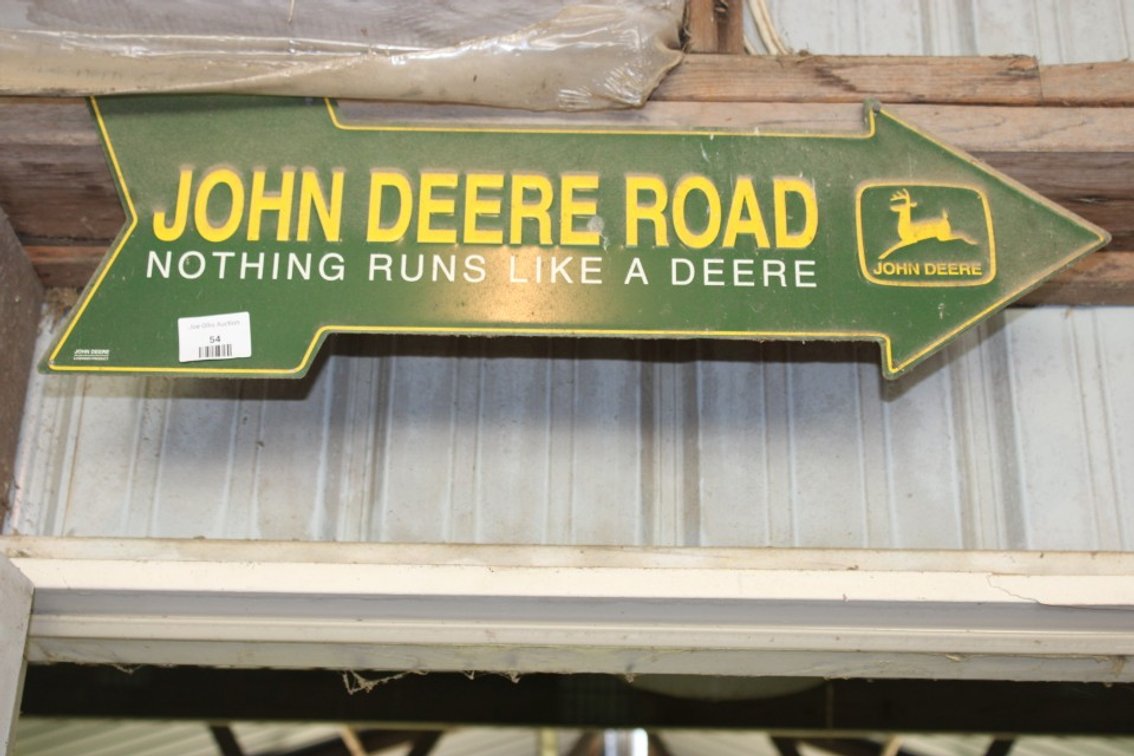 John Deere Advertising Sign