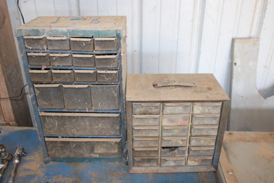 Hardware Organizers With Hardware
