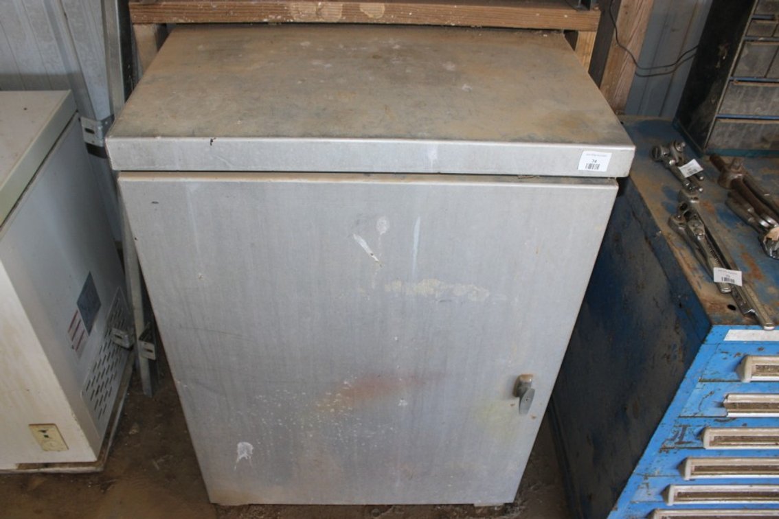 Aluminum Cabinet, Measures 30 X 29 X 42.5
