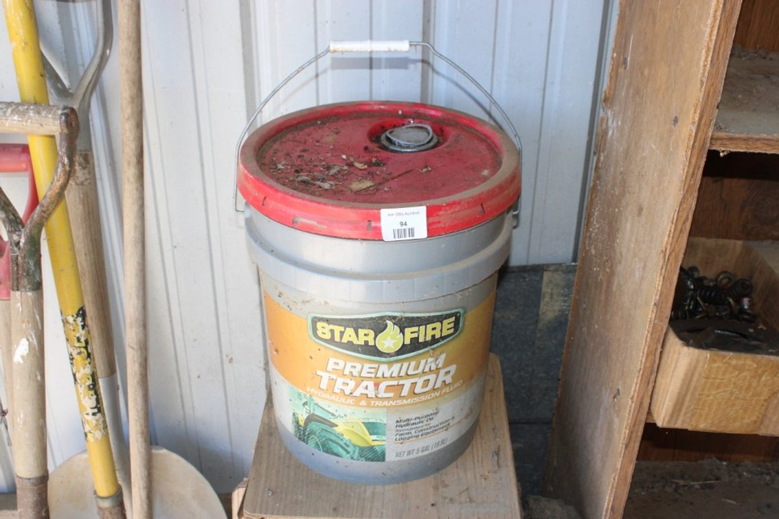 Hydraulic Oil Approximately Half Full