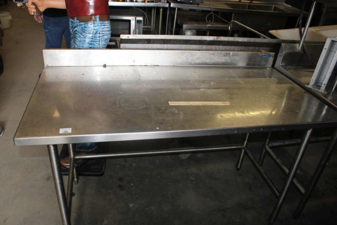 Stainless Steel Table, 60 x 30 x 39