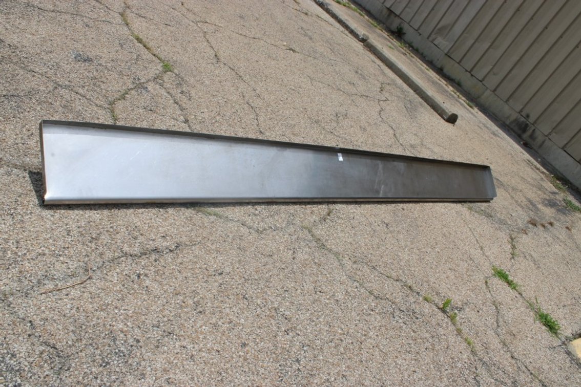 Stainless Steel Wall Shelf, 12 Foot by 1 Foot