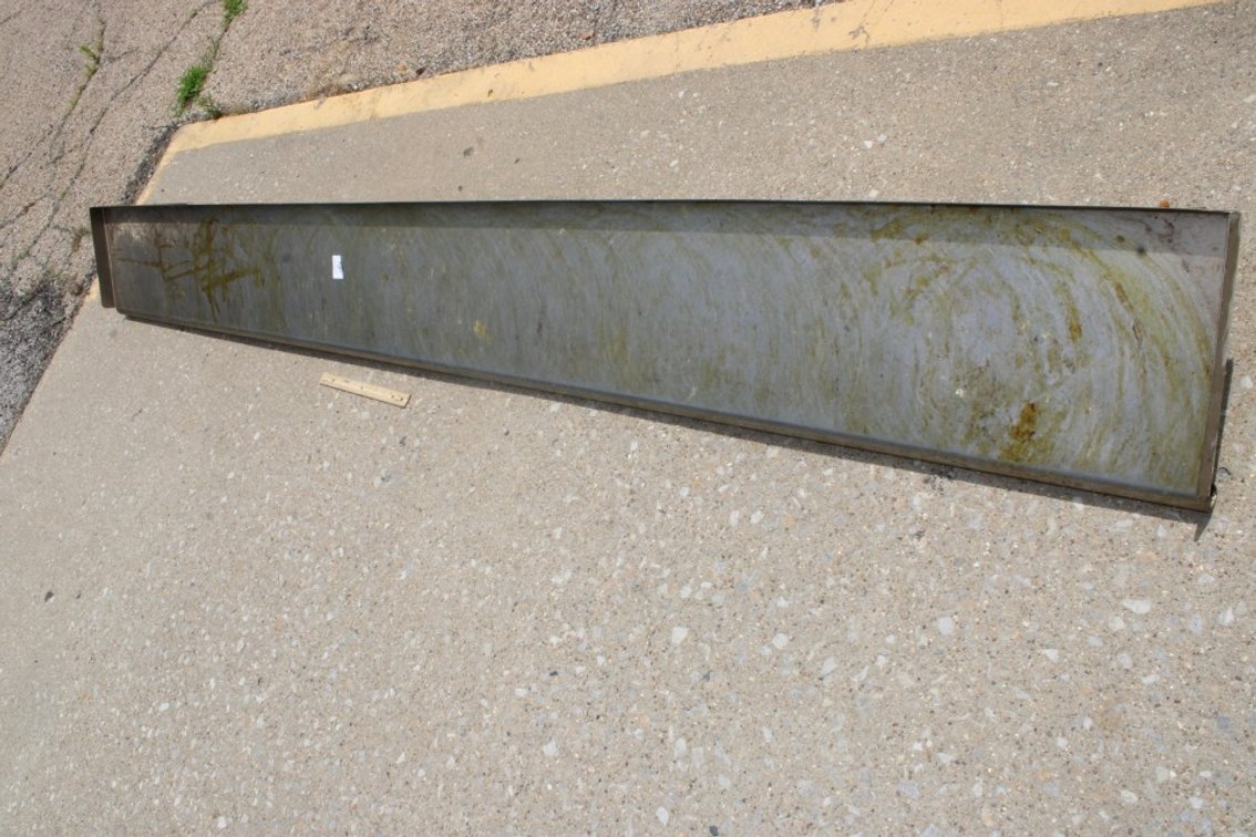 Stainless Steel Wall Shelf, 9 Foot by 1 Foot