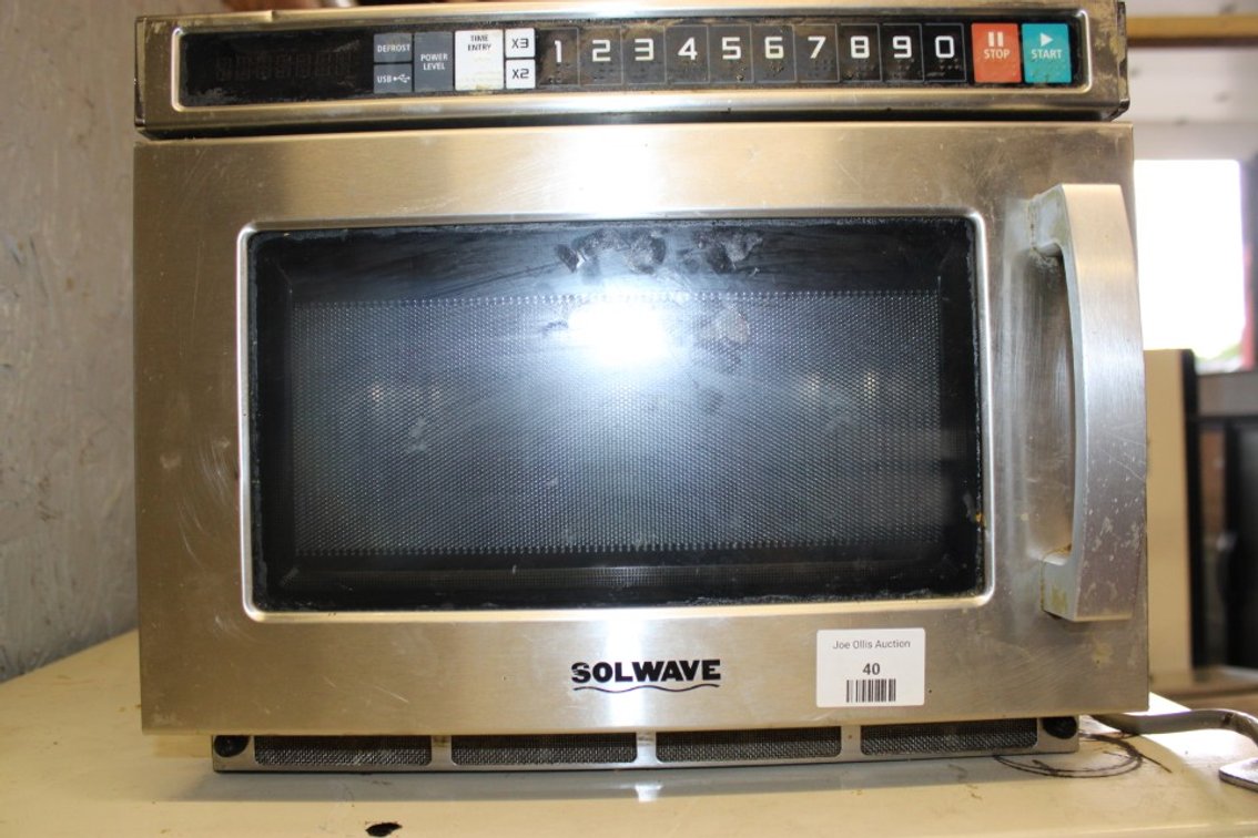 Solowave 3200 Watt Commercial Microwave, 16.5 x 21 x 13