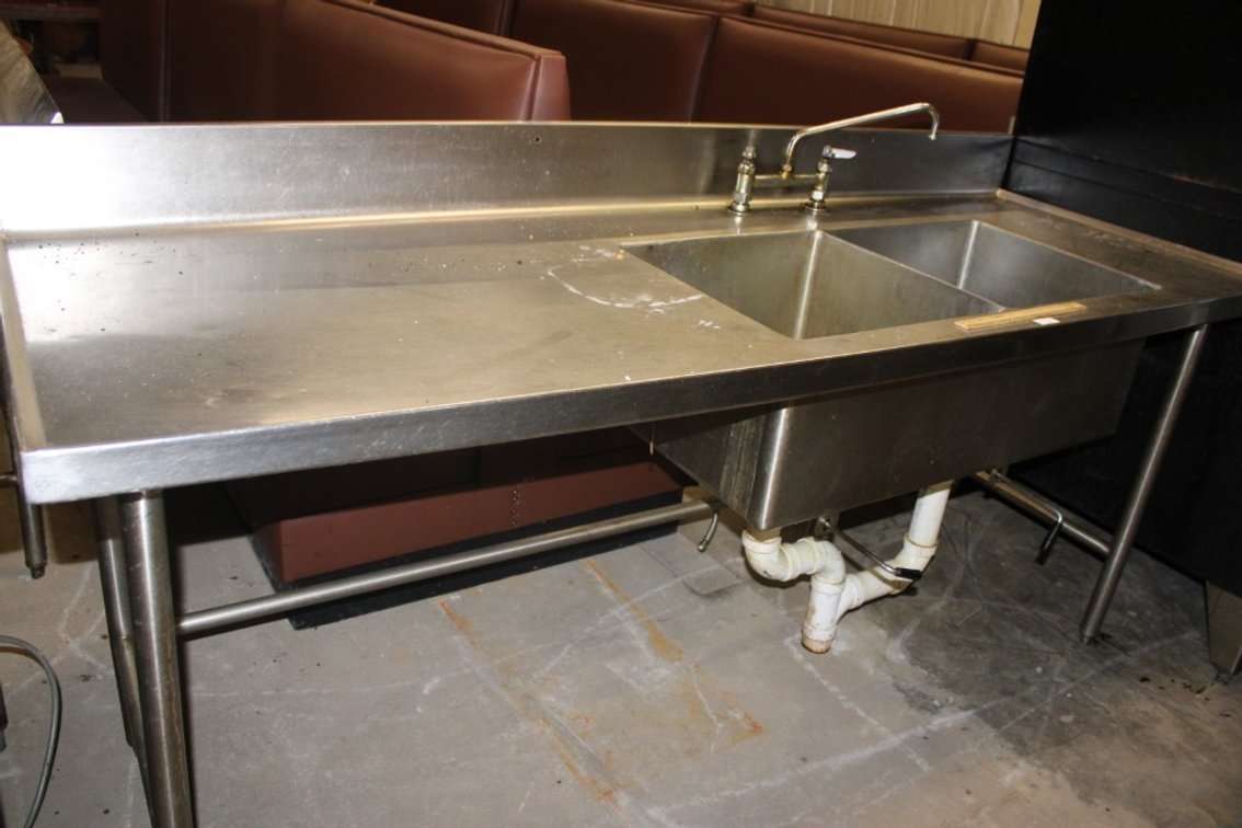 Double Sink, 83 x 30 x 40