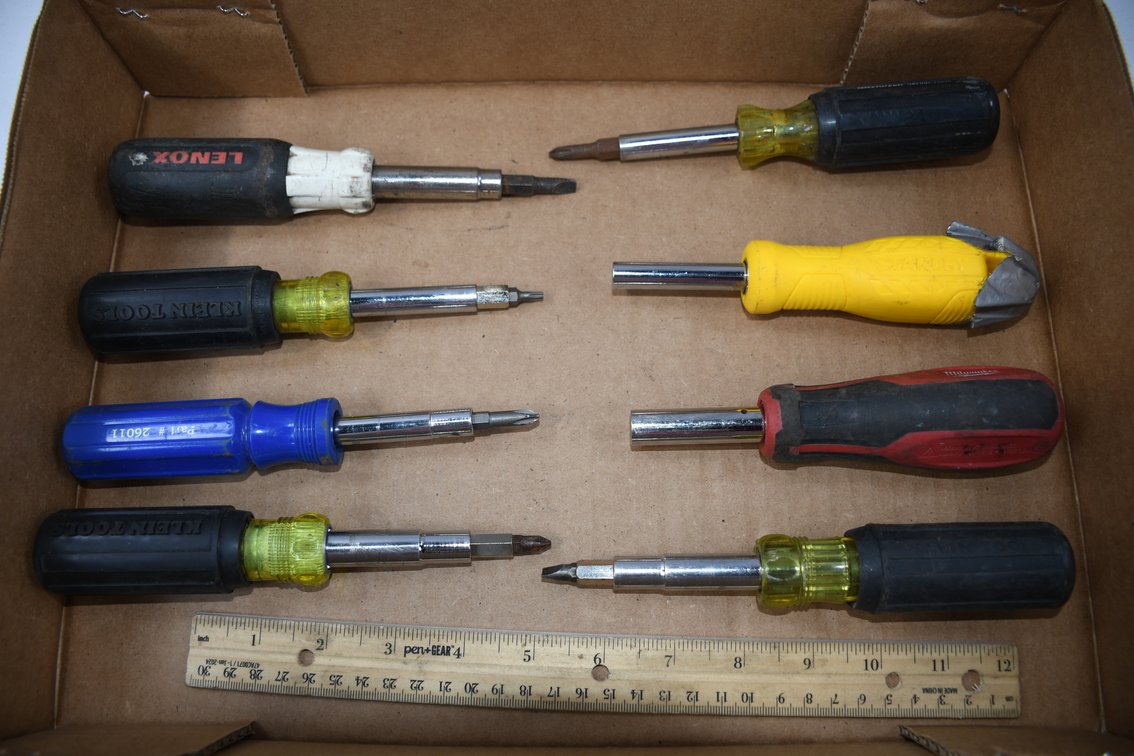 Universal Screwdrivers to Include Klein Tools, Milwaukee, Stanley, and More