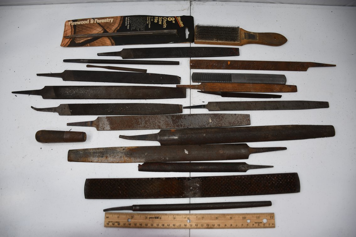 Files to Include Chainsaw Files, File Brush, and Rasp