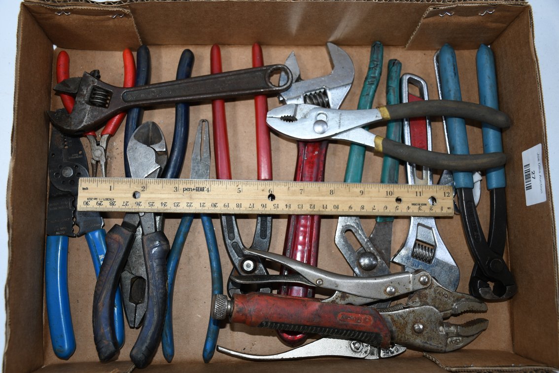 Adjustable Wrenches, Pliers, Snips, and More to Include Cobalt, Milwaukee