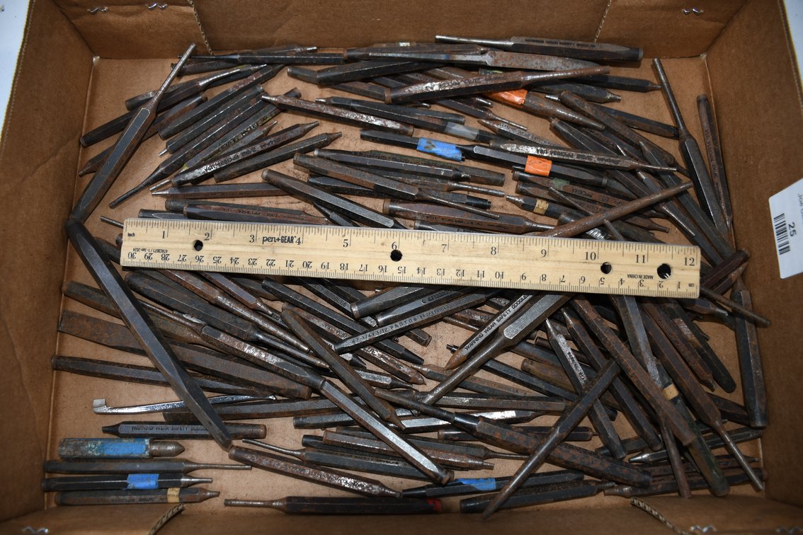 Chisels and Punches Mostly Snap-On