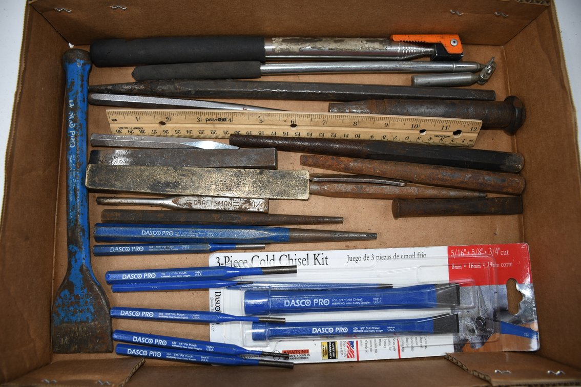 Chisels and Punches Dasco Pro, SK, Blackhawk, and More