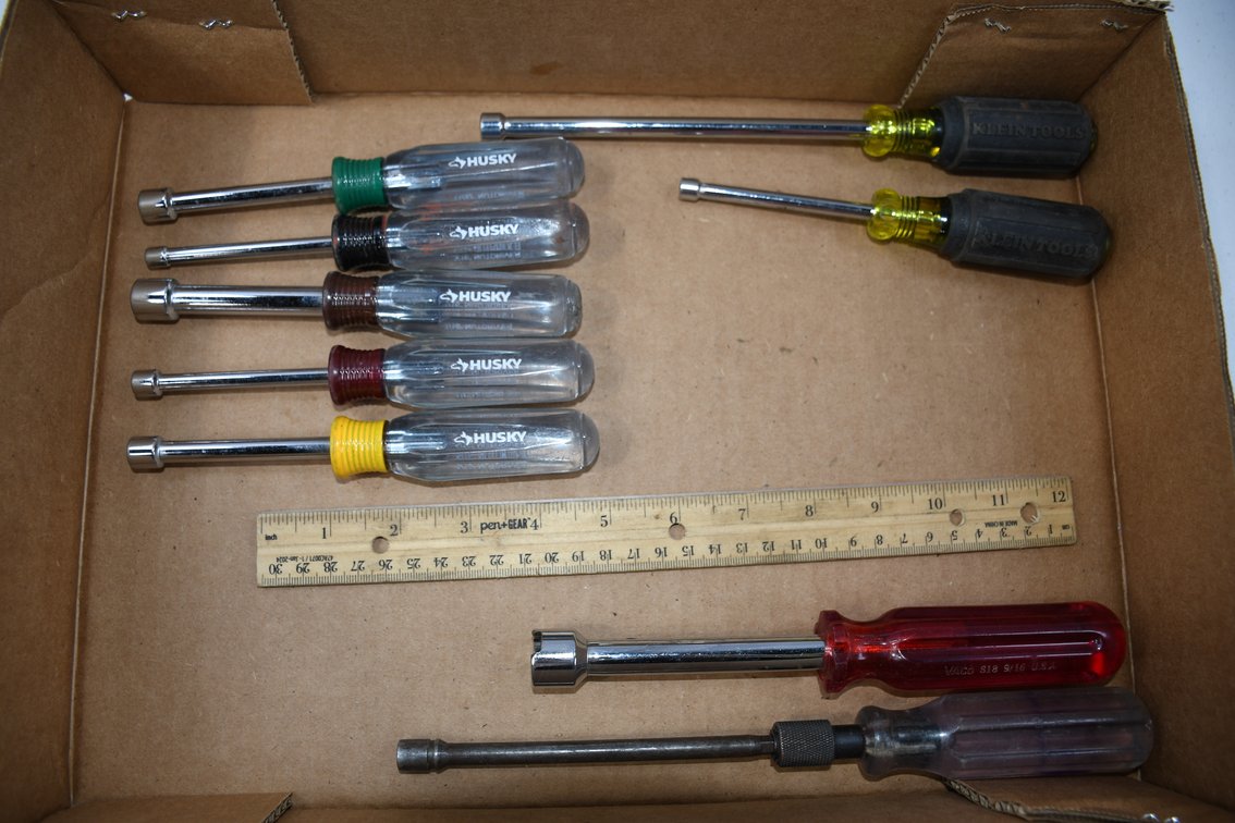 Nut Drivers Husky, Klein Tools, and More