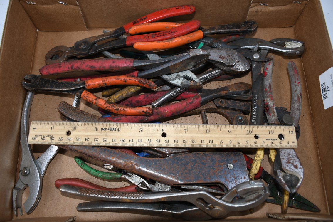 Snips, Pliers, Specialty Pliers to Include Blue Point, Xcelite, and More