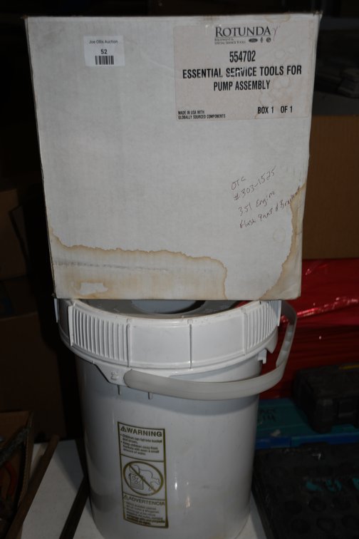 Ford Rotunda OTC 3.51 Engine Flush Pump and Bracket Number 303-1525