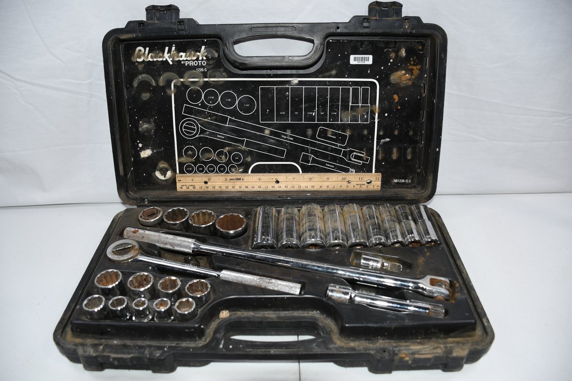 Blackhawk 1/2 Drive Socket Set Complete