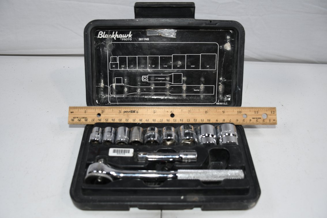 Blackhawk 3/8 SAE Socket Set Complete