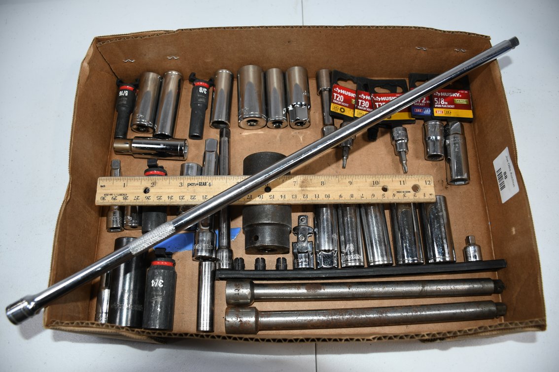 Various Sockets and Extensions, Including Husky, Cobalt and More