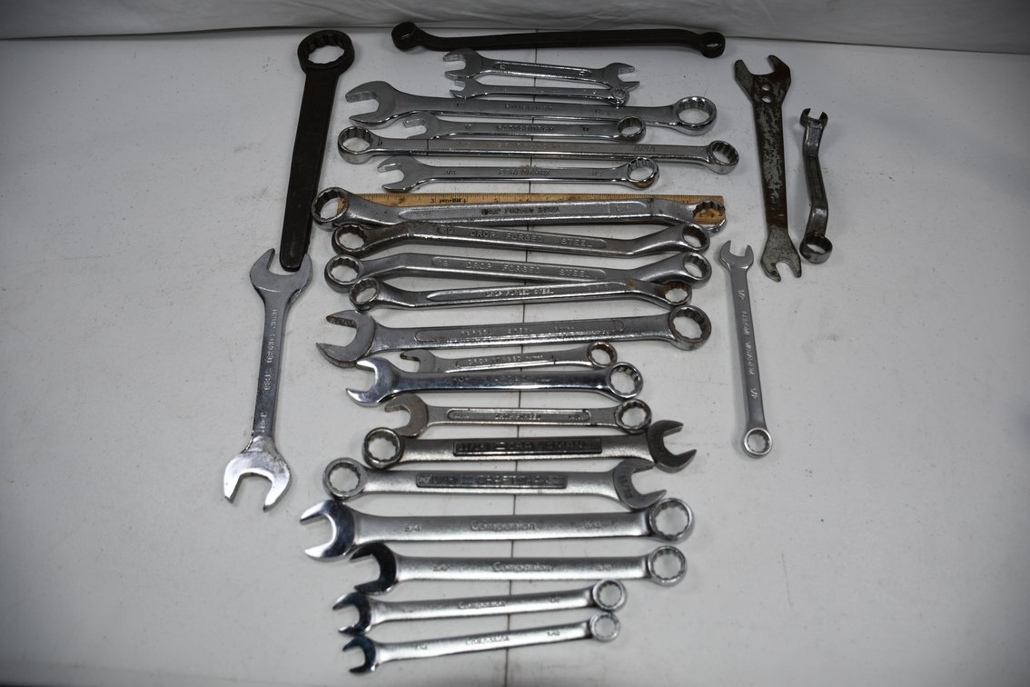 Variety of Wrenches to Include Proto, Craftsman, KWT, Pittsburgh and More