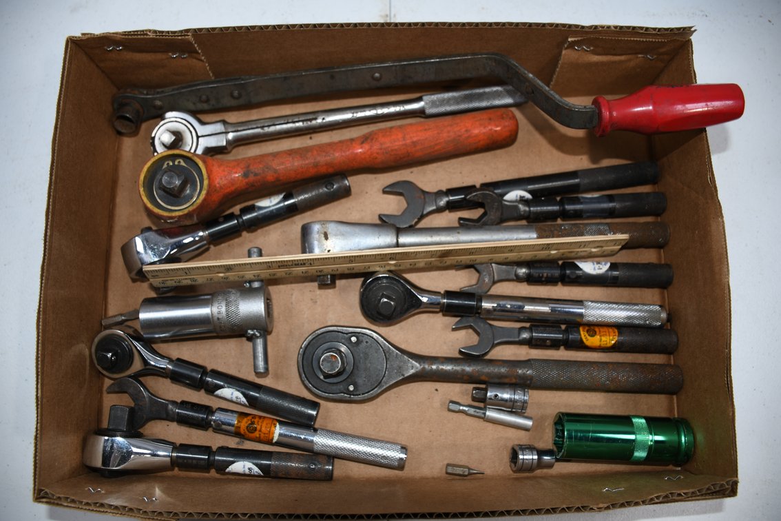 Various Size Ratchets from Proto, Belknap, SK, and More