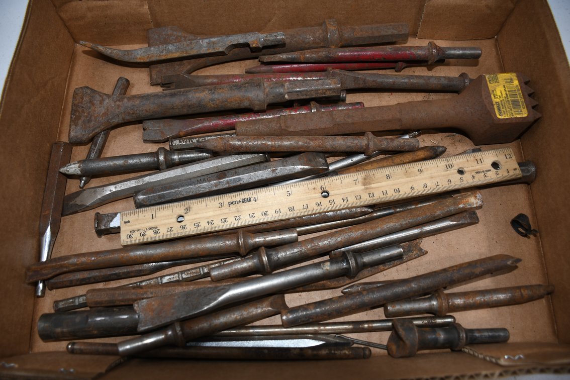 Air Chisel Bits, Chisels, Bushing Hammer, Etc.