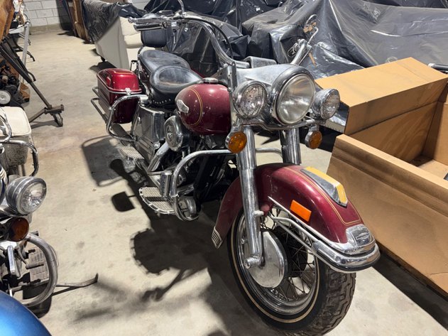 Image for Two Vintage Harleys, 8000 lb. Forklift, John Deere 750 Tractor, Industrial Machinist, Mechanic Tools, And More