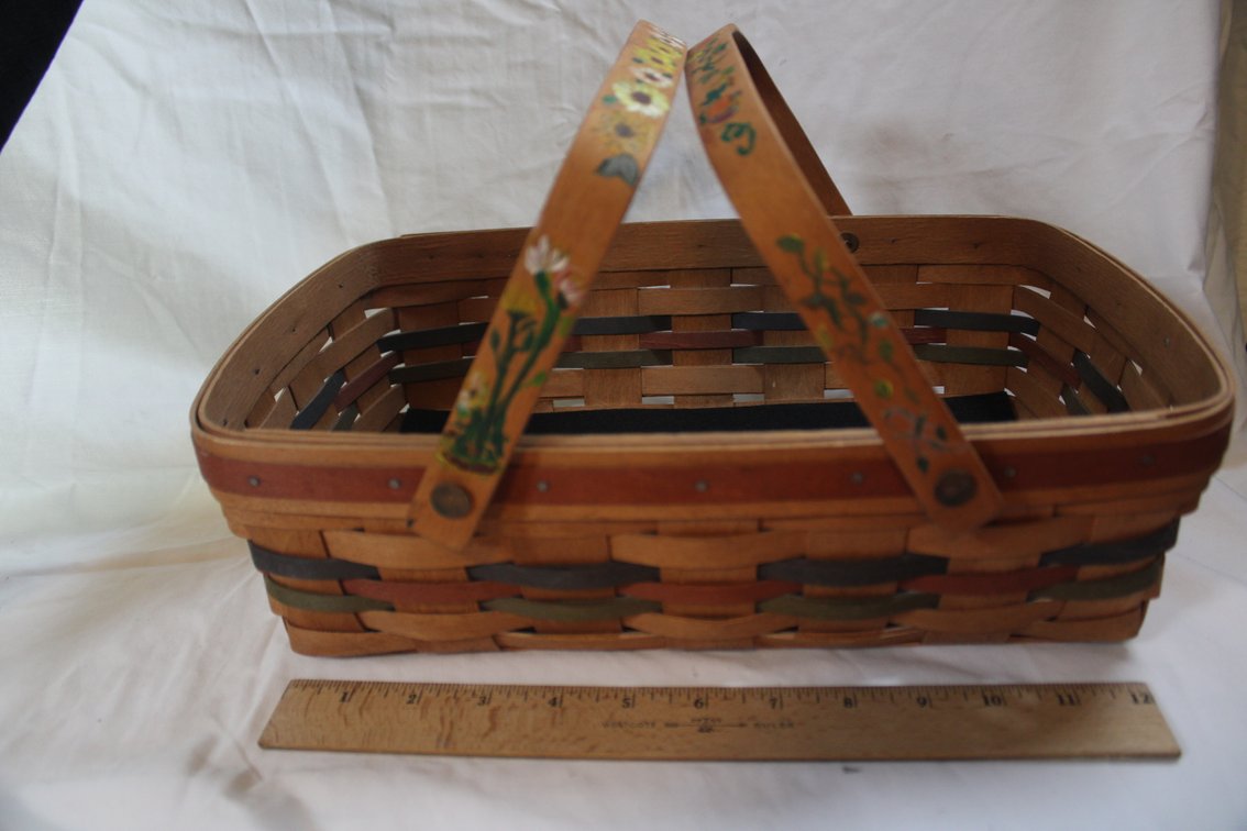 Longaberger Basket Signed 1991