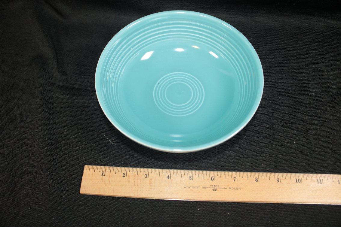 Fiesta Turquoise Serving Bowl 7.7 Inches