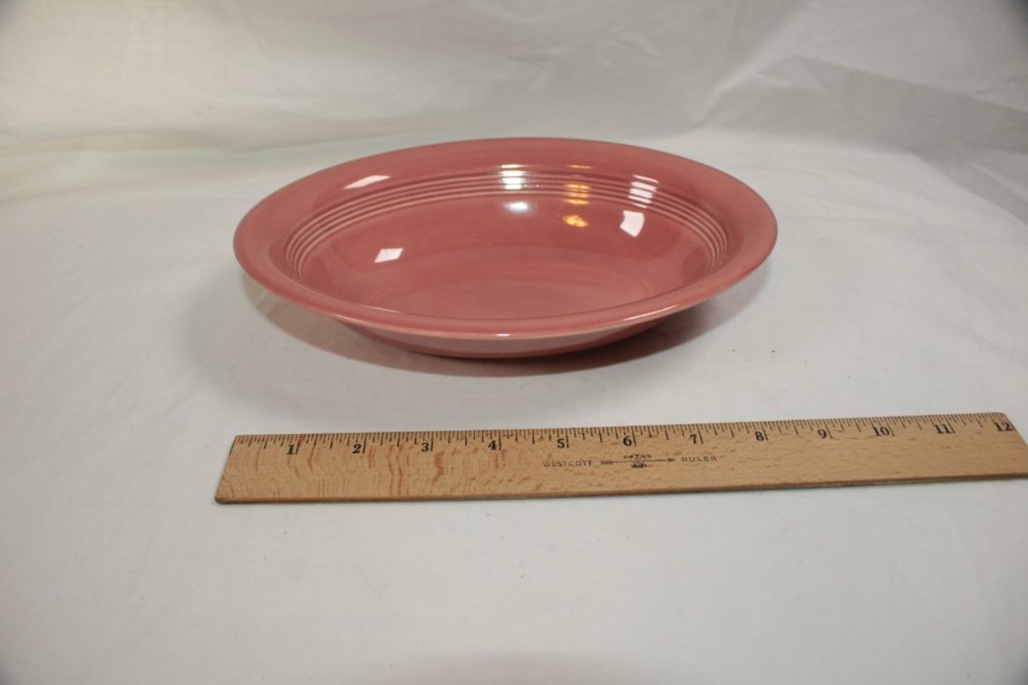 Mauve Fiesta Oval Bowl 9 Inches Long